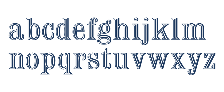 OPTIChisel-Normal Lowercase