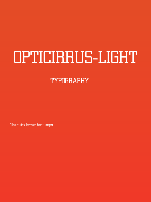 OPTICirrus-Light Poster