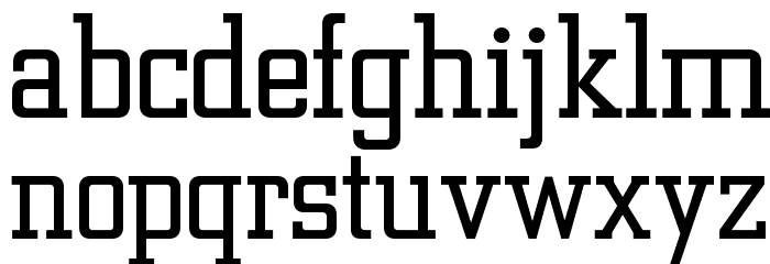 OPTICirrus-Light Font LOWERCASE