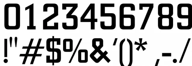 OPTICirrus-Medium Font OTHER CHARS