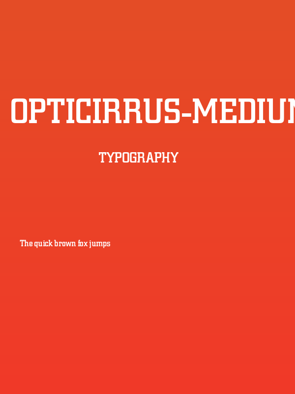OPTICirrus-Medium Poster