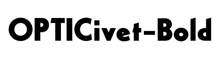 OPTICivet-Bold Font