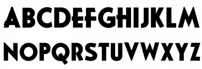 OPTICivet-Bold Шрифта ВЕРХНИЙ