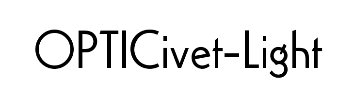 OPTICivet-Light  Descarca Fonturi Gratis