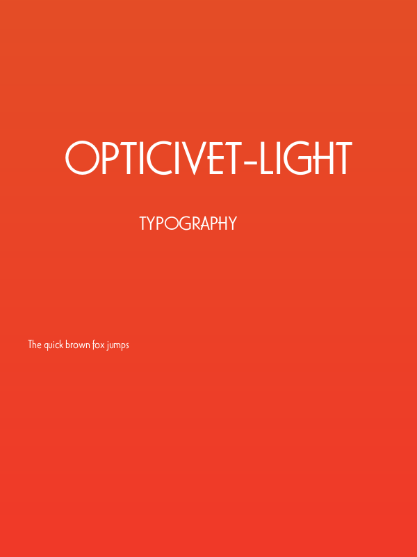 OPTICivet-Light Poster