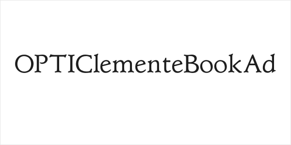 OPTIClementeBookAd Logo