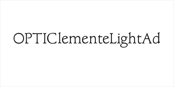 OPTIClementeLightAd Logo