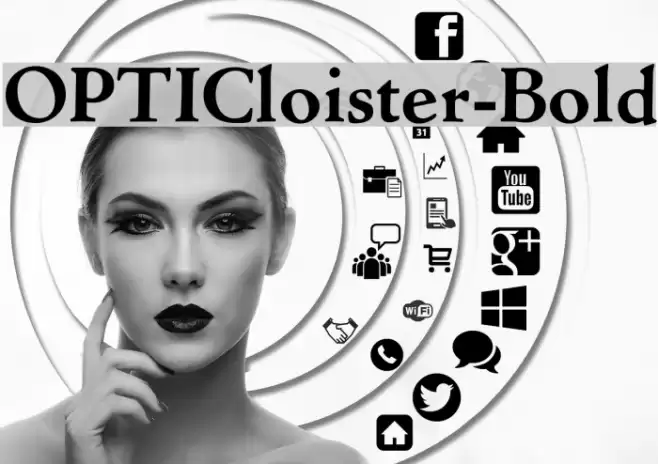 OPTICloister-Bold Font examples