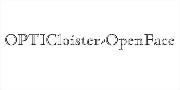 OPTICloister-OpenFace Logo