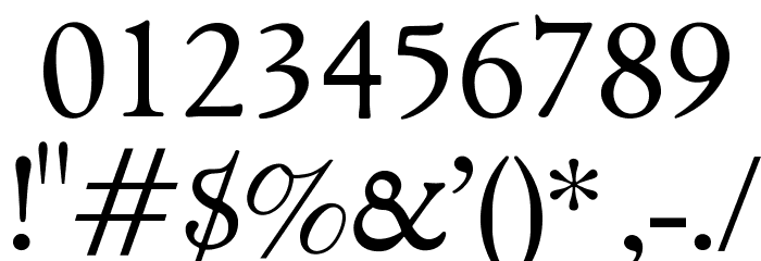 OPTICloister Font OTHER CHARS