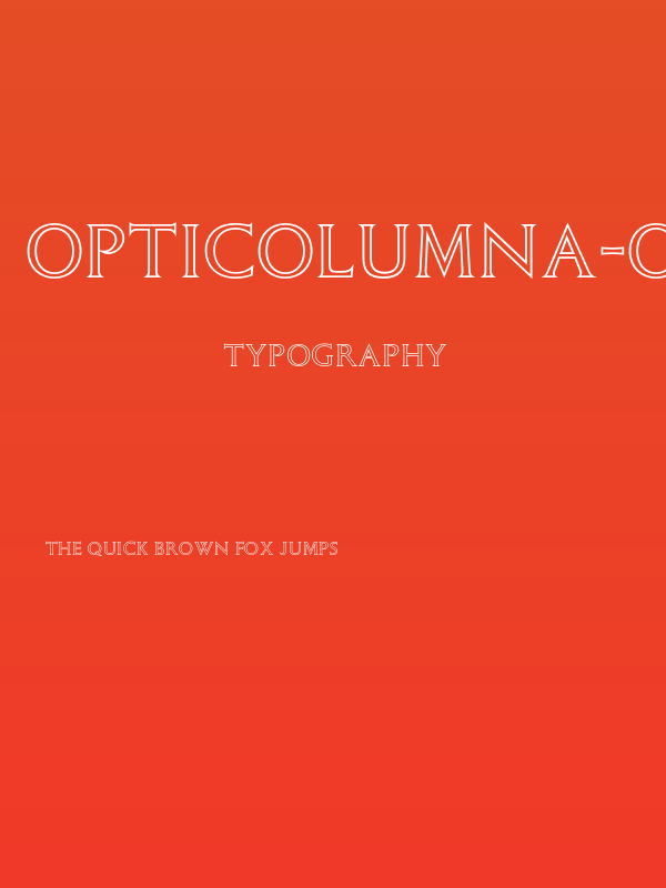 OPTIColumna-Open Poster