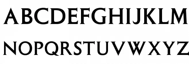 OPTIColumna-Solid Schriftart Groß