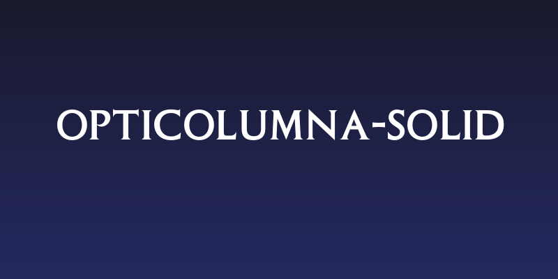OPTIColumna-Solid Social Header