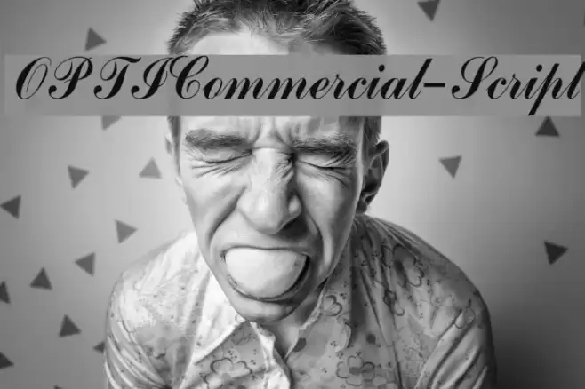 OPTICommercial-Script Polices examples