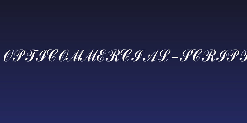 OPTICommercial-Script Social Header