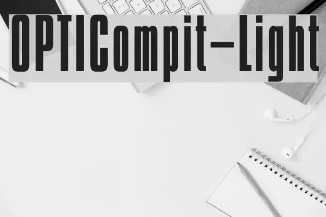 OPTICompit-Light خط examples