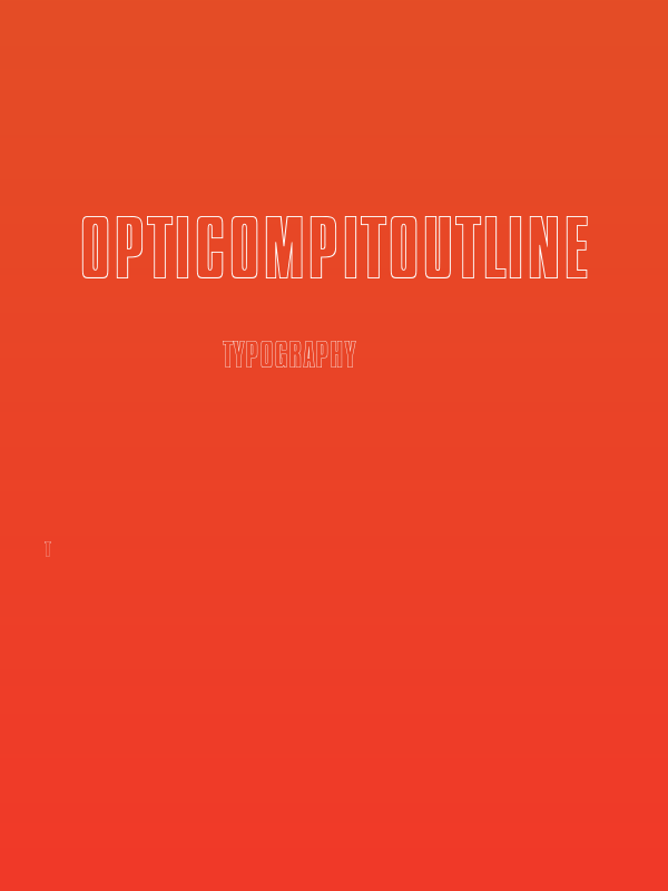 OPTICompitOutline Poster