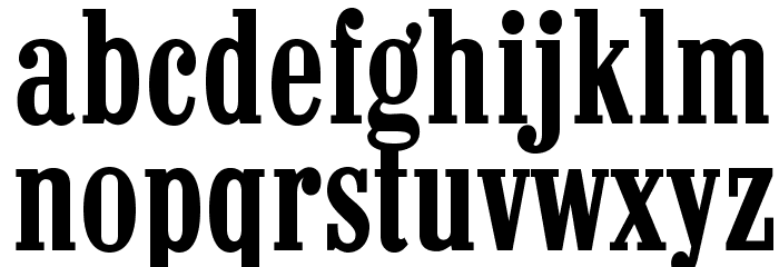 OPTIContact-LightAgency Font LOWERCASE