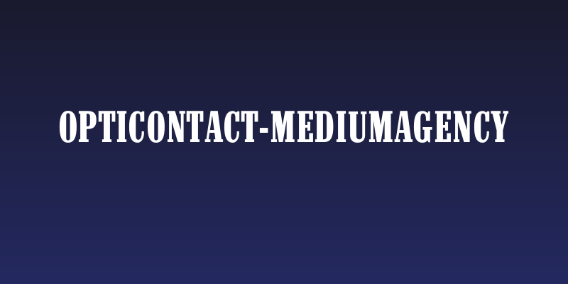 OPTIContact-MediumAgency Social Header