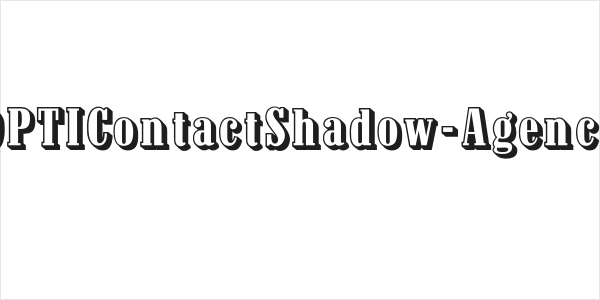 OPTIContactShadow-Agency Logo