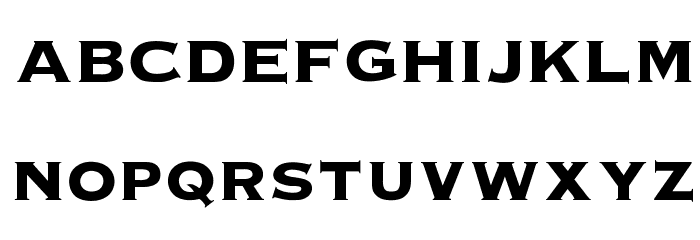 OPTICopperplate-Heavy フォント 小文字