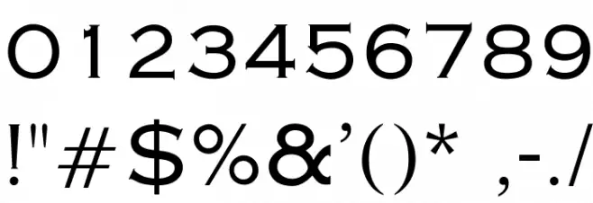 OPTICopperplate-Light Font Alte caractere