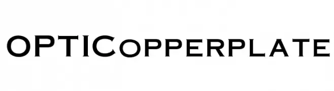 OPTICopperplate  नि: शुल्क फ़ॉन्ट्स डाउनलोड