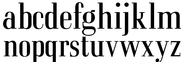 OPTICorvinus-Light Font LOWERCASE