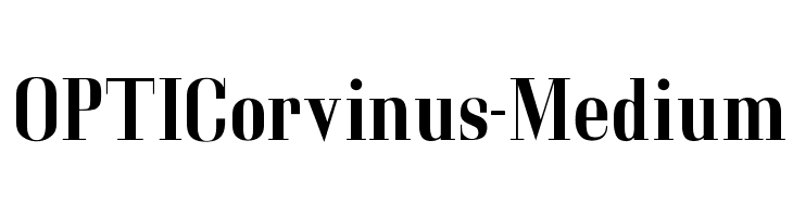 OPTICorvinus-Medium لخطوط تنزيل