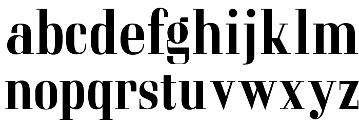 OPTICorvinus-Medium Font LOWERCASE