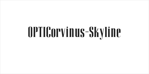 OPTICorvinus-Skyline Logo