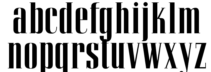 OPTICorvinus-Skyline Font LOWERCASE