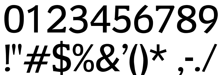OPTICounsilMedium Font OTHER CHARS