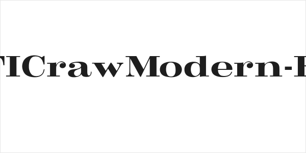 OPTICrawModern-Bold Logo