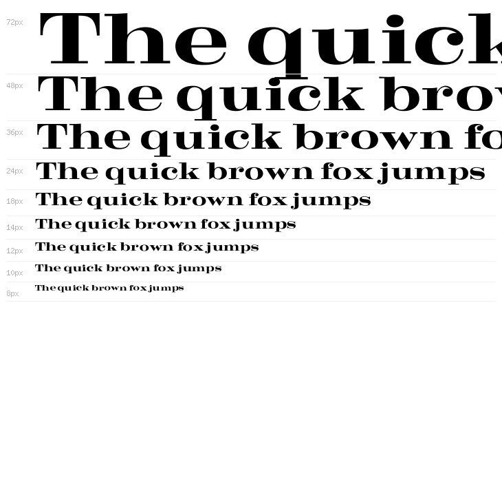 OPTICrawModern-Bold Waterfall