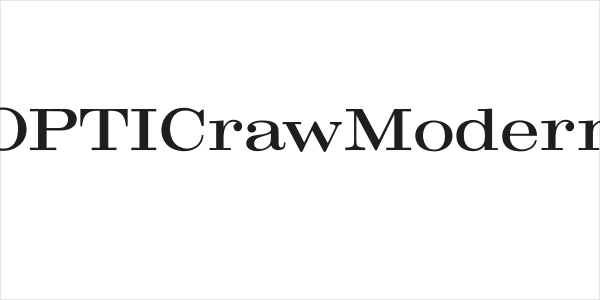 OPTICrawModern Logo