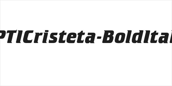 OPTICristeta-BoldItalic Logo