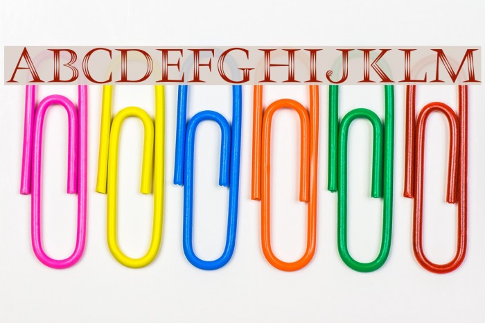 OPTICrystal Font examples