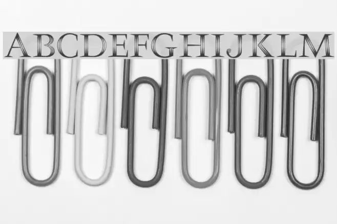 OPTICrystal Font examples