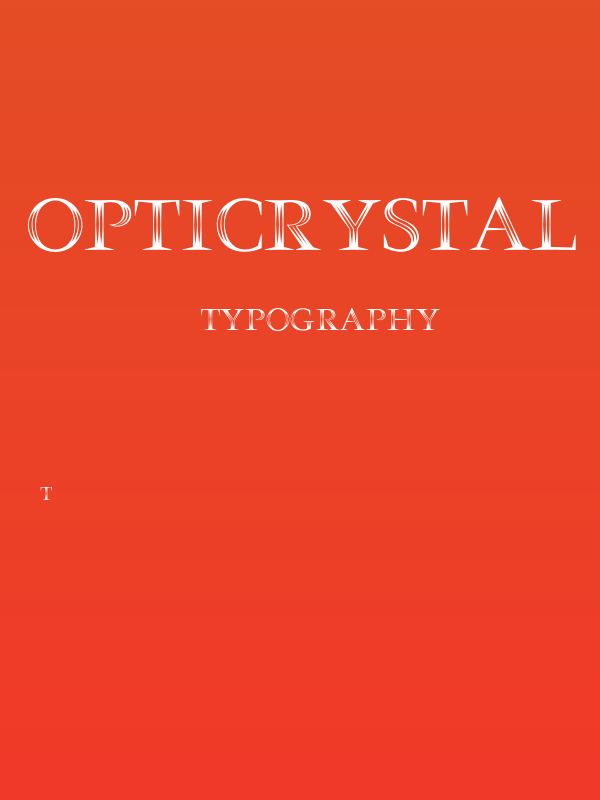 OPTICrystal Poster