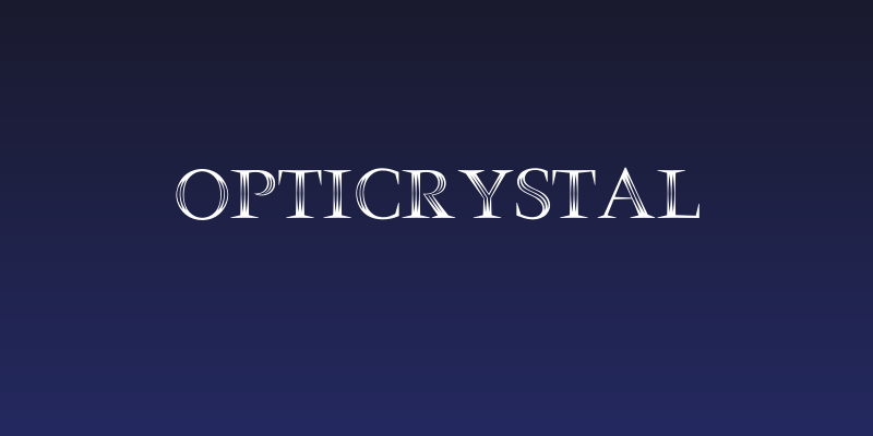 OPTICrystal Social Header