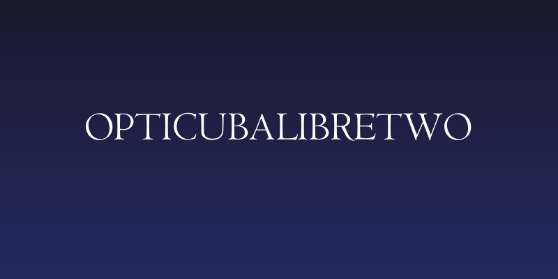 OPTICubaLibreTwo Social Header