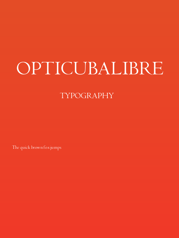 OPTICubaLibre Poster