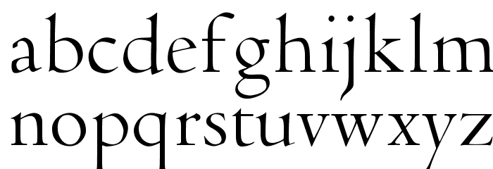 OPTICubaLibre Font LOWERCASE