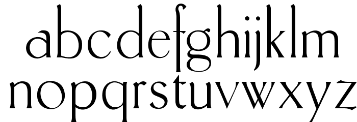 OPTICuento Font LOWERCASE