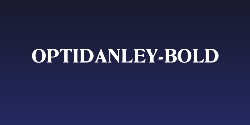 OPTIDanley-Bold Social Header