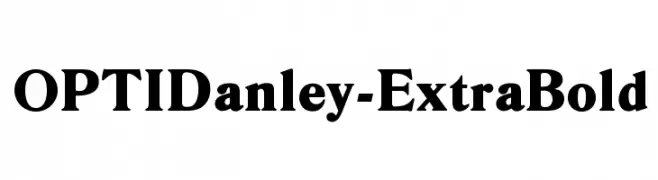 OPTIDanley-ExtraBold  Fuentes Gratis Descargar