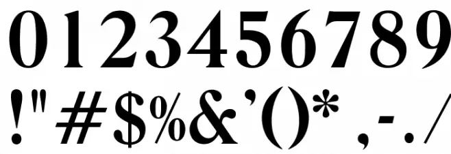 OPTIDanley-Medium Font OTHER CHARS