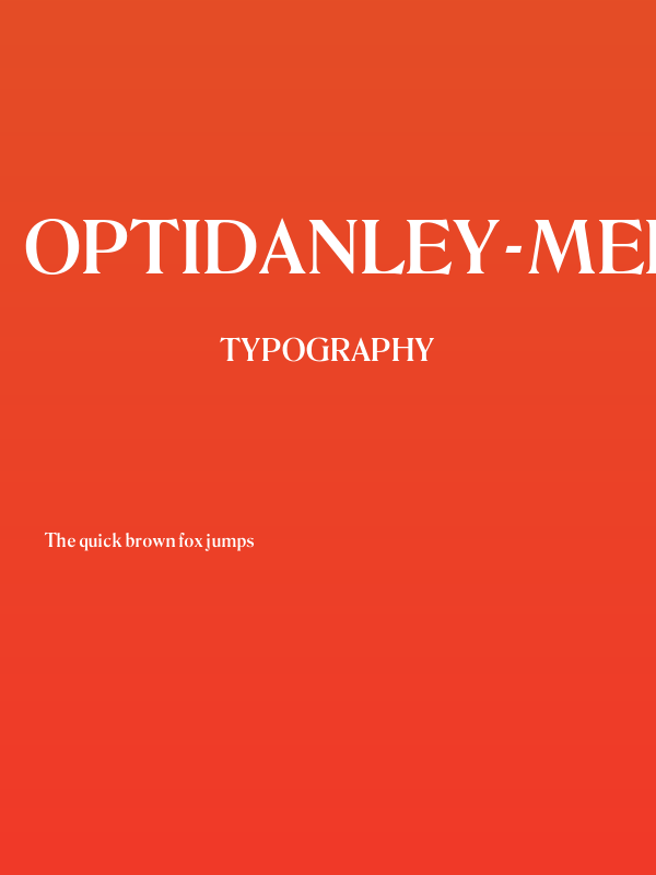 OPTIDanley-Medium Poster