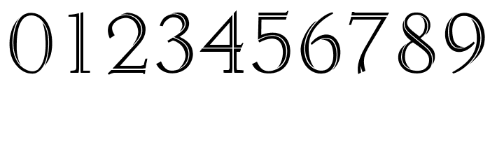 OPTIDeRoosInlineInitials Font OTHER CHARS